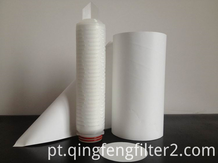 Amortecedor de filtro de membrana 0,2um Cartucho de filtro de 0,45 mícrons de Pes para o soro e os biológicos de sangue